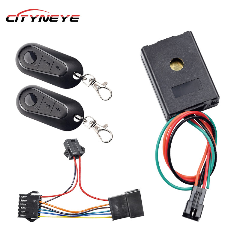 Alarme antivol à télécommande 36V 48V 60V 72V pour scooter électrique et vélo