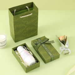 Custom cosmetic packaging lid and base cardboard boxes gift paper boxes