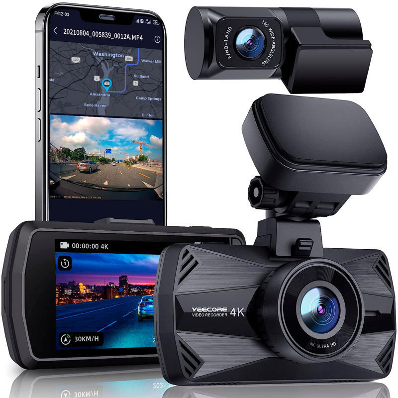 D22 4K Dual dash cam