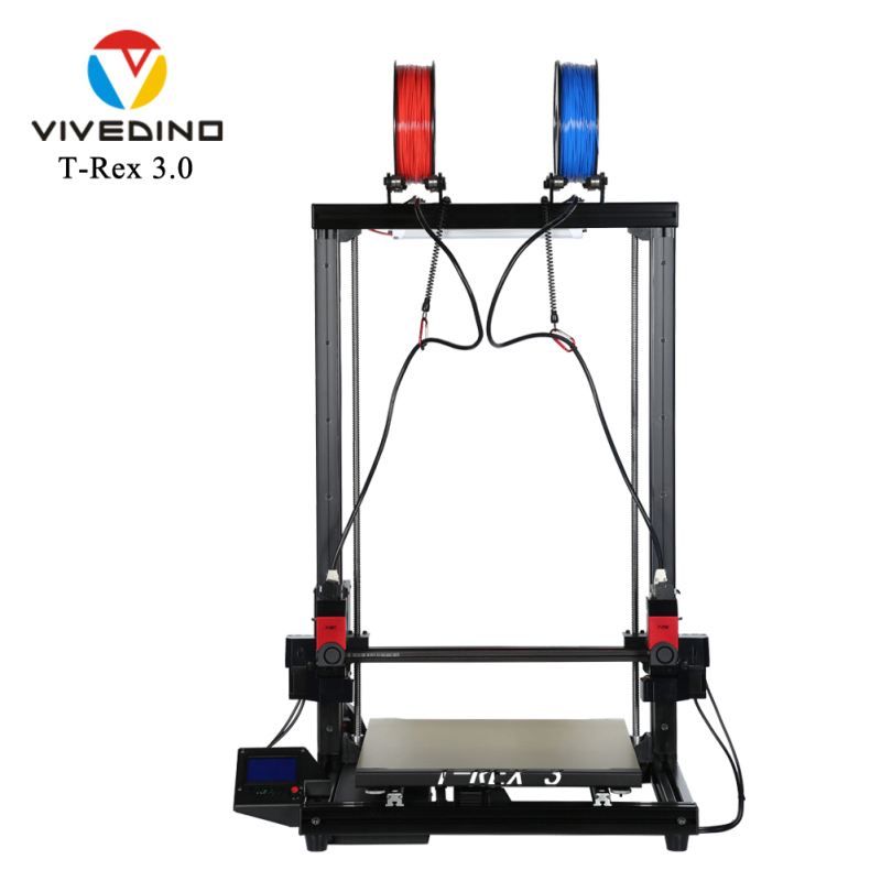 VIVEDINO T-Rex 3.0 700MM Big Size IDEX 3D Printer