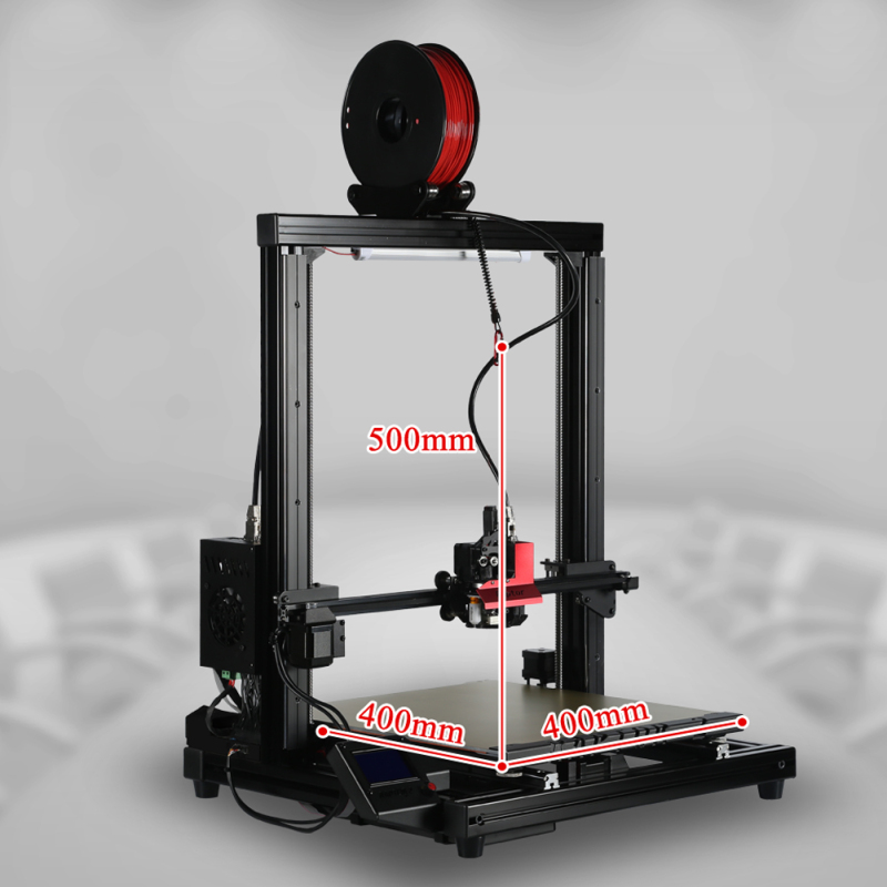 VIVEDINO Raptor 2+ Large 3D Printer with 400x400x500mm Build Size