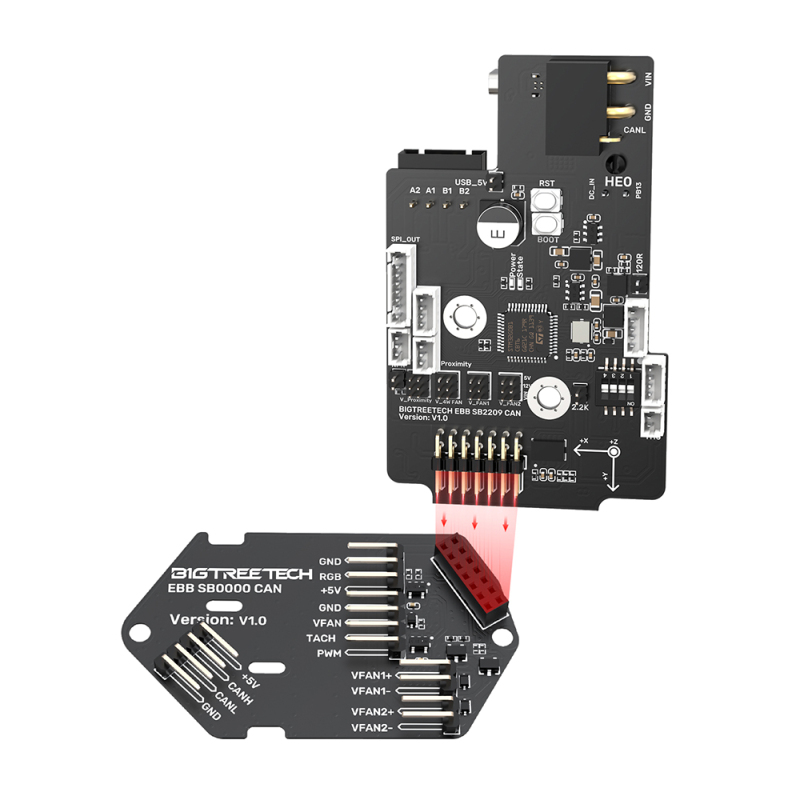 BTT EBB SB2240 / SB2209 CAN for Voron StealthBurner Extruder