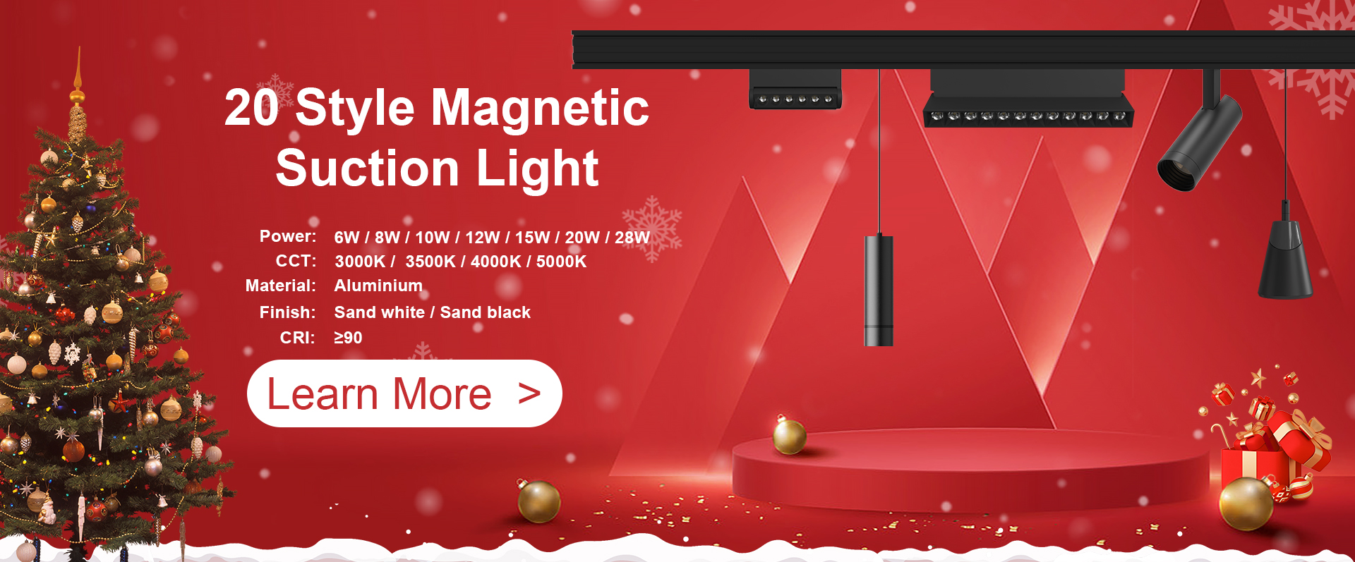 20 Style MagneticSuction Light