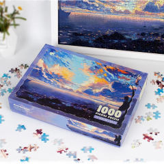 Personalized Custom Puzzle Game 100 500 1000 2000 Pieces Jigsaw Puzzles for Adult Kids