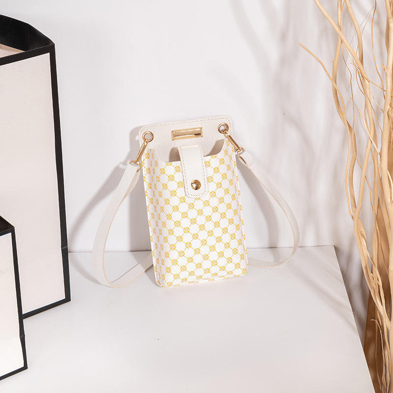 Trendy retro printing mini phone bag personalized fashion women's shoulder messenger bag ladies bag batch