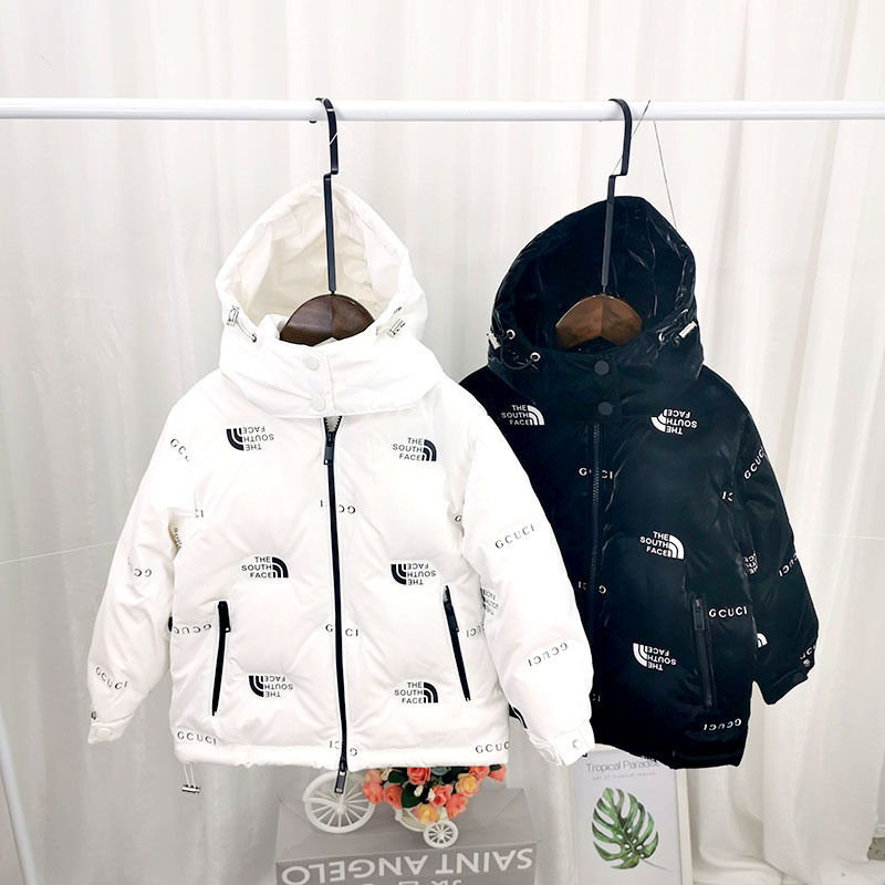 Boy's down jacket new western style children and teens' wear winter clothing thickened Boys' winter fashionable coat Korean style