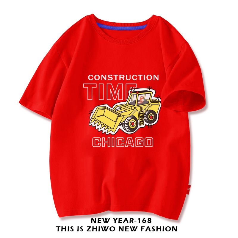 CAR children's clothing short sleeve summer new fashion T-shirt boys fried street T-shirt top factory direct sales