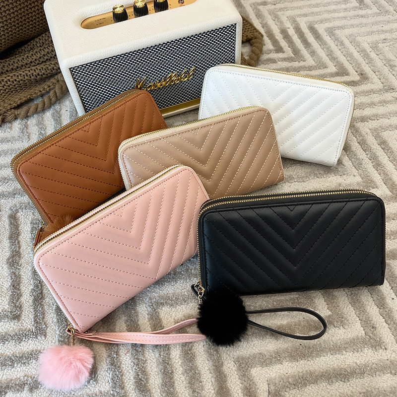 Cross-border Women's bag wholesale Bags fashion embroidery coin purse new women's all-matching ins clutch card holder
