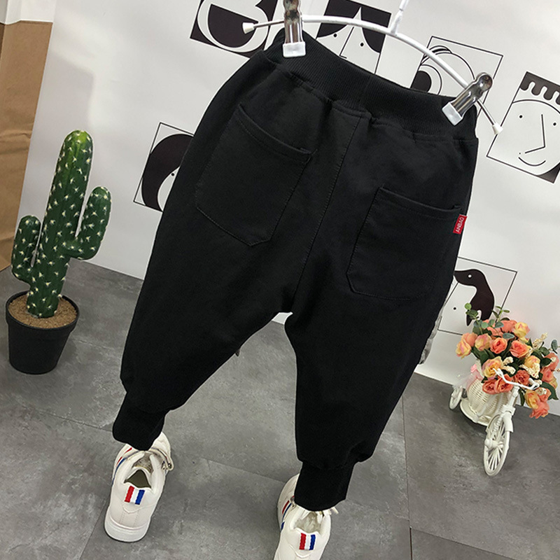 Men's Clothing Spring and Autumn Korean Children's trousers casual pants boys cargo pants autumn fashion loose harem pants