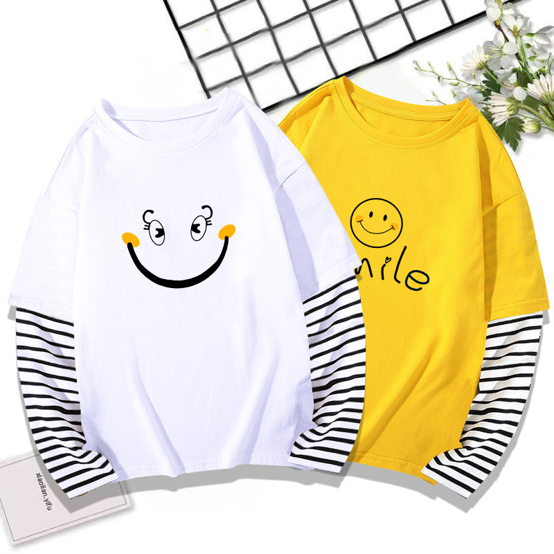 Boys and Girls cotton long-sleeved T-shirt 21 new autumn fashionable cool sports bottoming shirt medium and big children fashionable top t distribution