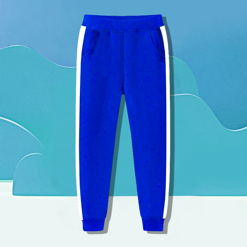 Children's clothing one piece dropshipping boys' sports trousers girls loose sweatpants children's solid color thin pants spring and autumn
