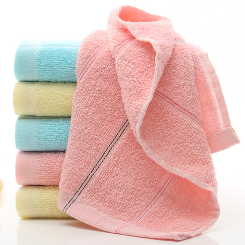 100g 33 * 90cm cotton towel wholesale lengthened color stripes sports towel bath towel stall lengthened bath towel wholesale