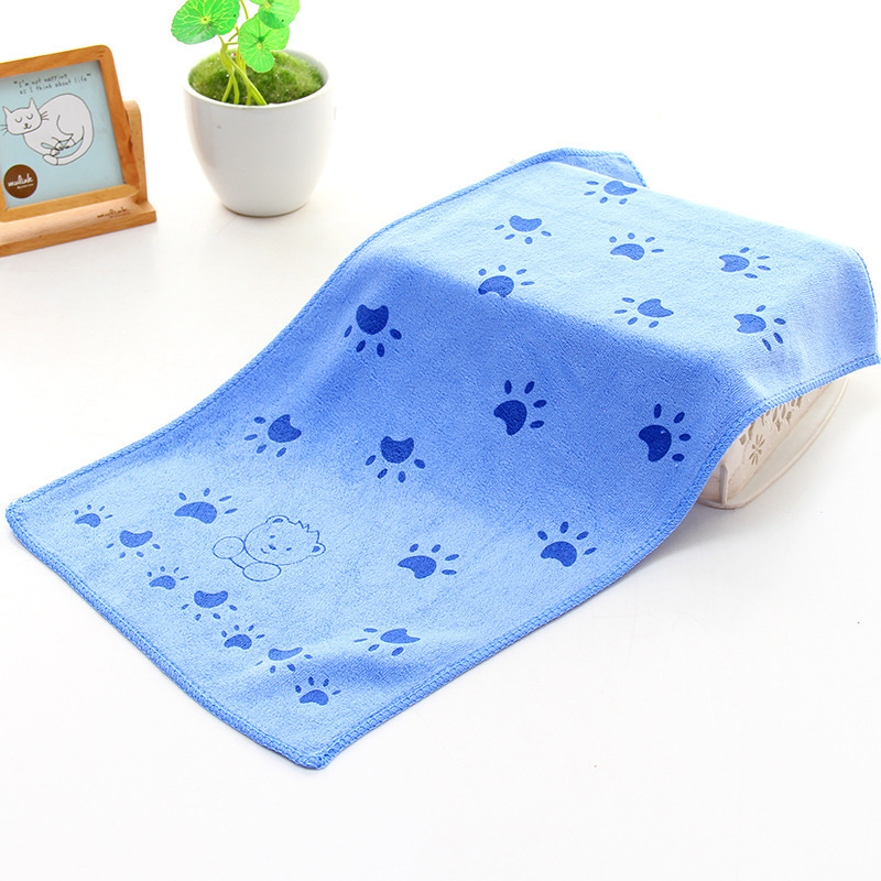 Kids' towel wholesale fine fiber printing soft absorbent 25*50 kindergarten cartoon face wash wiper small Tower