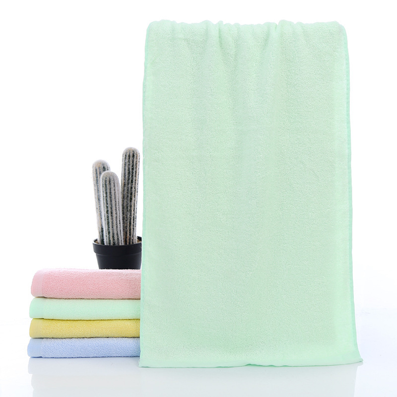 Bamboo fiber adult towel children towel square towel wholesale absorbent soft face washing bath adult and children wholesale towels
