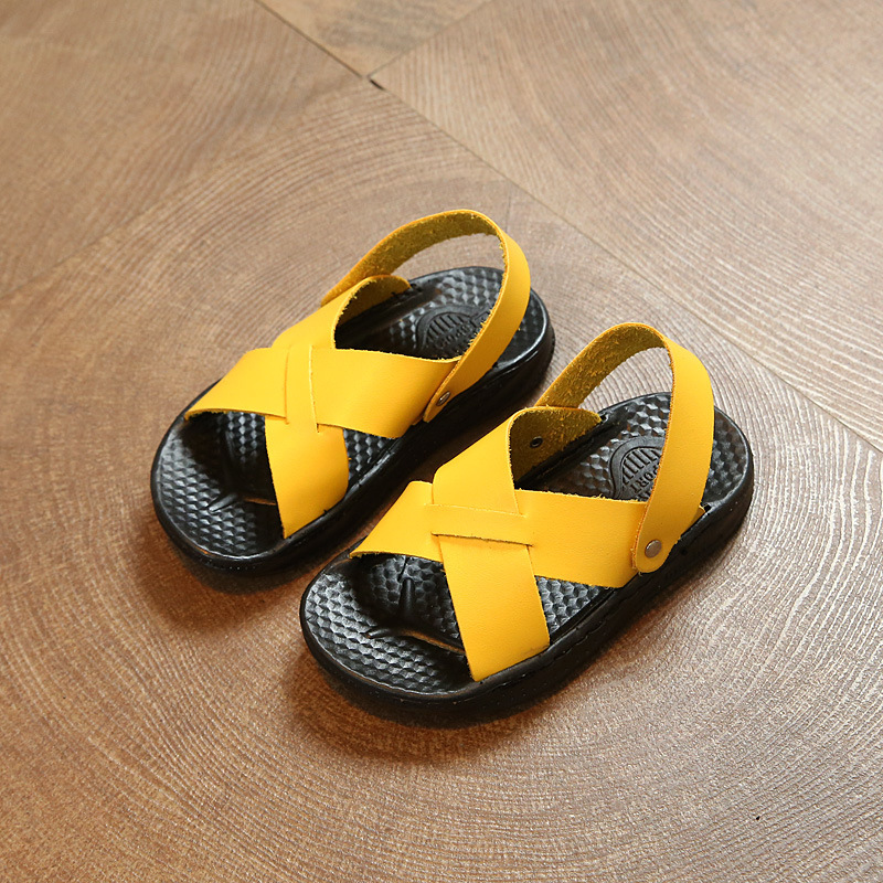 New summer sandals children's shoes boys sandals children's shoes girls' beach shoes Korean style hollow breathable