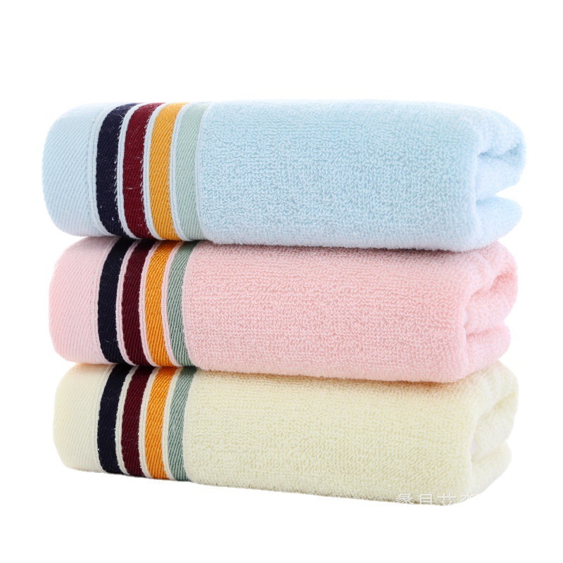 Cotton 32-strand wholesale towels adult washing face dark towel unisex household soft absorbent thickening face towel wholesale