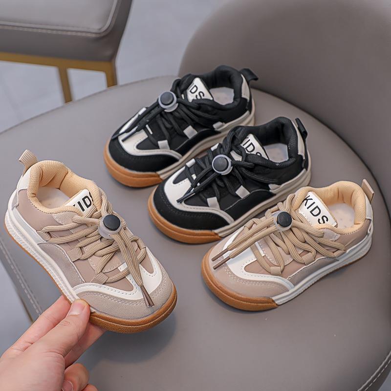 Autumn new children's sneakers fashion children's shoes girl's nude shoes leather children vintage fashion shoes wholesale