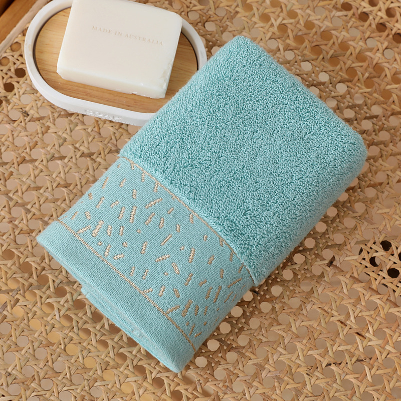 Wholesale towels cotton thickened absorbent plain color adult home use men and women face washing face towel hand gift present towel wholesale towels