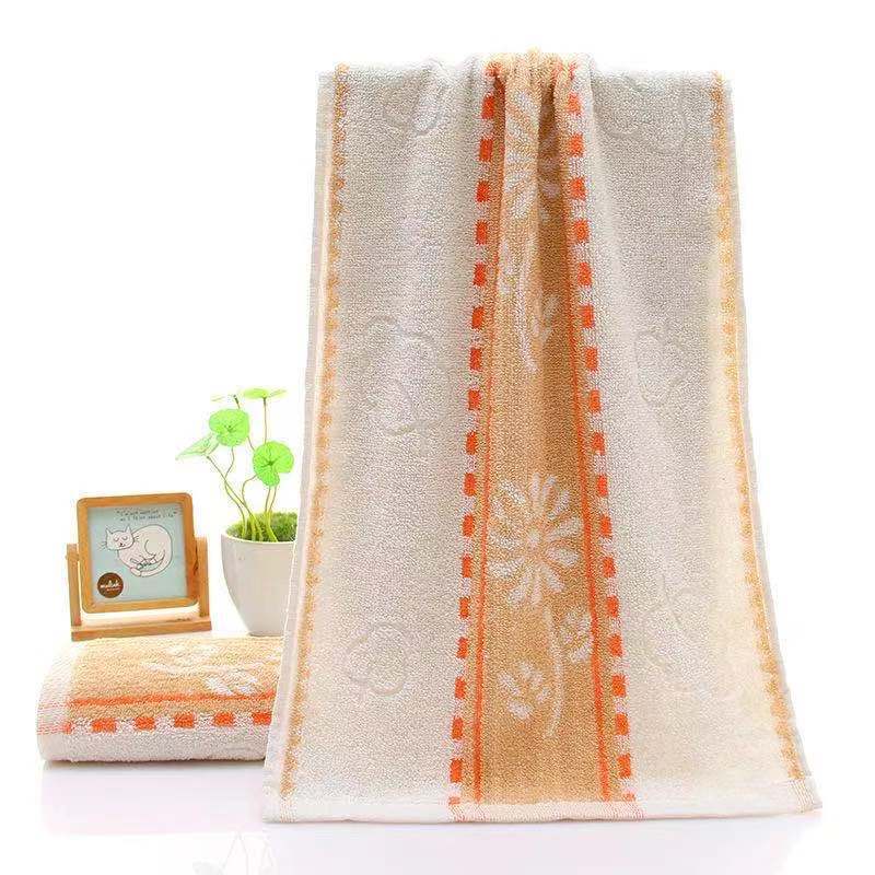 Chrysanthemum towel factory wholesale cotton thickened adult face towel household stall running rivers and lakes towel face towel wholesale