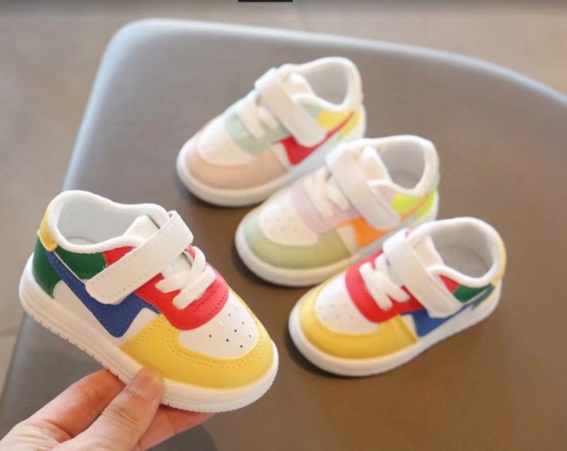 Spring and Autumn new baby shoes 0.3 years old soft sole shoes boys and girls shoes sports casual shoes