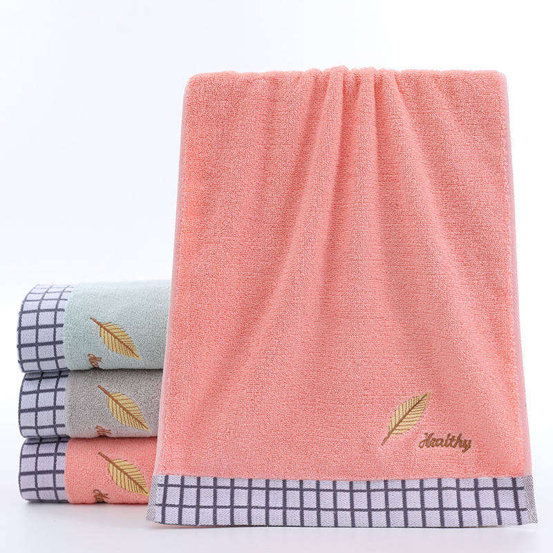 32 shares cotton towel wholesale adult home use thick absorbent facial washing cotton face towel advertising present towel fixed logo