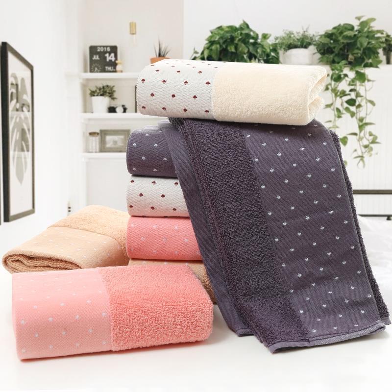 Sanhao cotton 32-strand towel manufacturers supply adult home use gifts soft absorbent face washing towel plain face towel wholesale