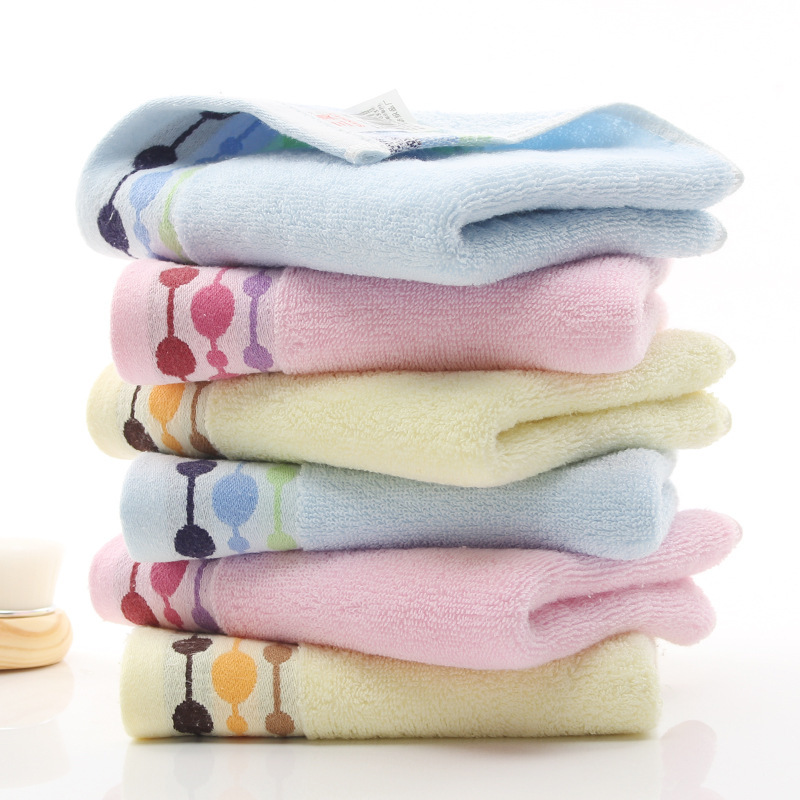 New adult home use thickened cotton 32-strand wholesale towels plain soft absorbent gift facecloth customized