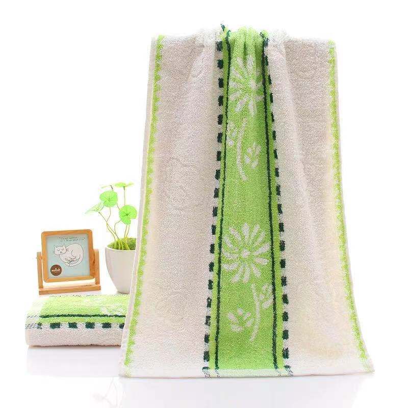 Chrysanthemum towel factory wholesale cotton thickened adult face towel household stall running rivers and lakes towel face towel wholesale