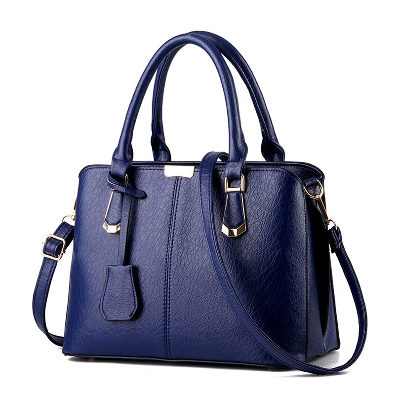 Wholesale Taizhou PU leather women's bag new large capacity handbag fashion all-match shoulder messenger bag