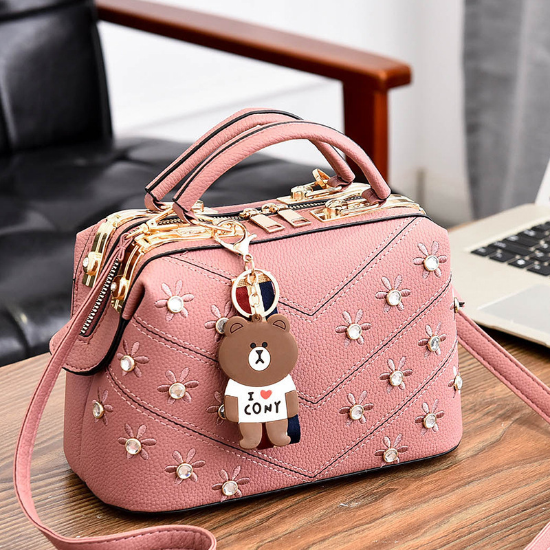 [Women's bag] Factory Direct Sales new handbag fashion all-match middle-aged women's shoulder messenger bag