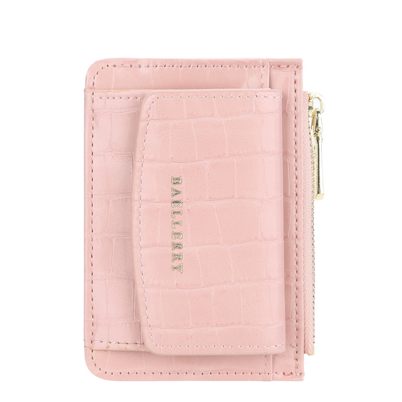 baellerry short women's wallet zipper vertical small and short card holder Korean coin purse ladies wholesale