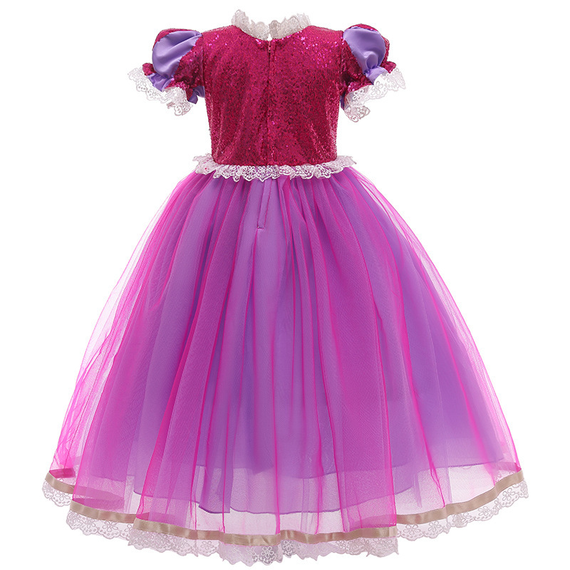 New cross-border foreign trade Halloween children's clothing Sophie Long hair princess dress girls' skirts summer dress