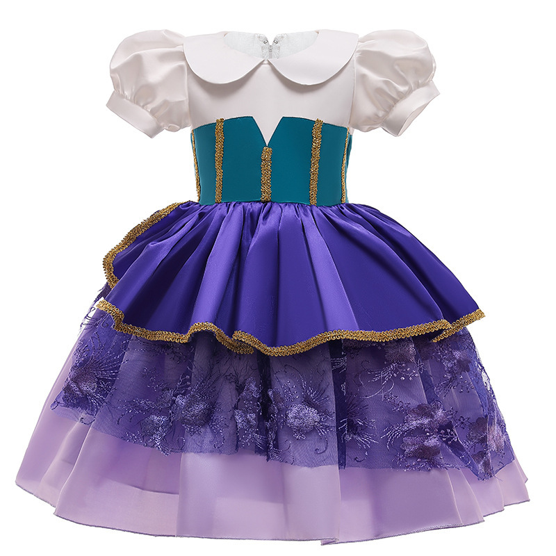 New Halloween children's clothing doll collar Princess esmera dress pettiskirt girls' skirts