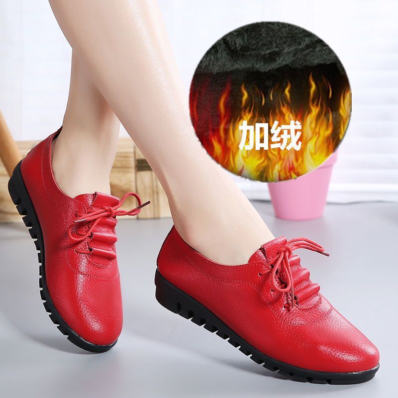 Small leather shoes women's new wedge Korean style versatile British women's shoes fashion ins soft bottom casual women's shoes