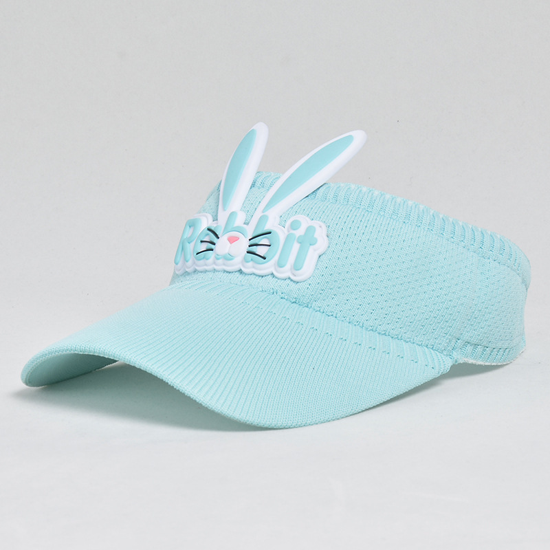 Summer 1006 children hat cartoon rabbit little wing topless hat male and female baby sun protection sun hat peaked cap tide