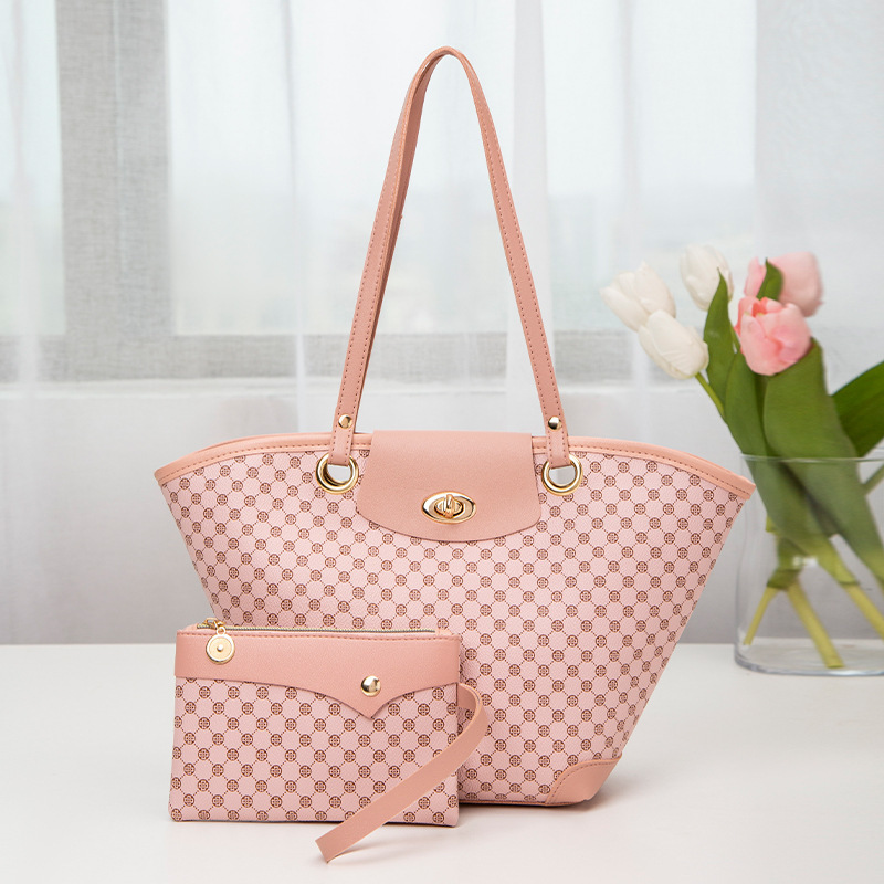 MB168 new tote bag two-piece ladies handbag leisure shopping bag foreign trade large capacity shoulder bag