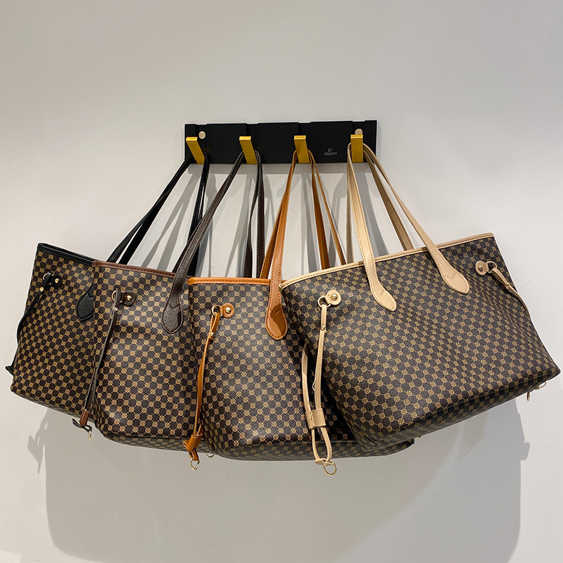 MB032 women's tote women handbags fashion simple mummy bag western style trendy all-match shopping bag