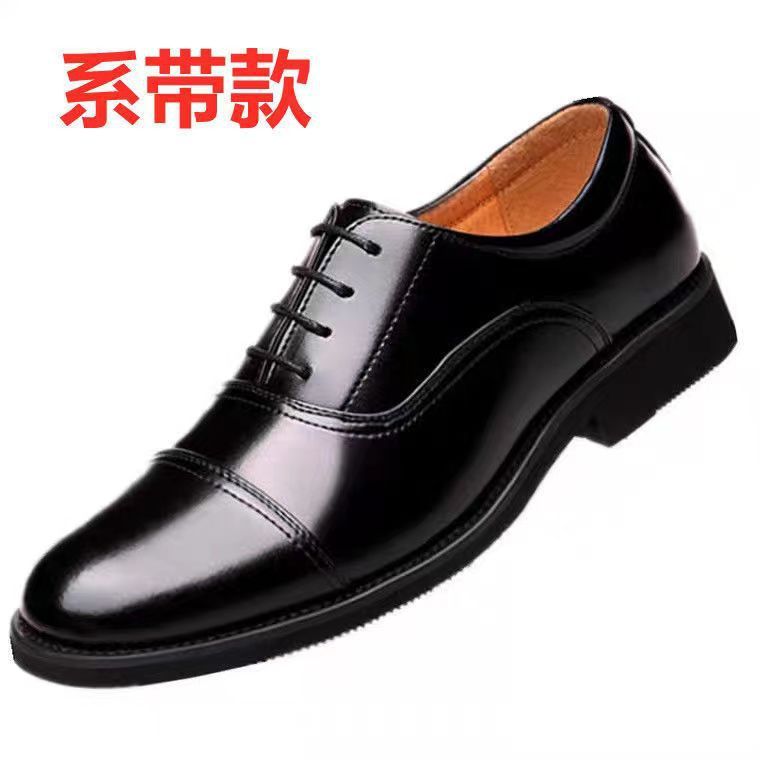 Autumn cross-border business formal wear all-matching men's shoes men's three-joint leather shoes casual formal wear men's shoes men's fashion