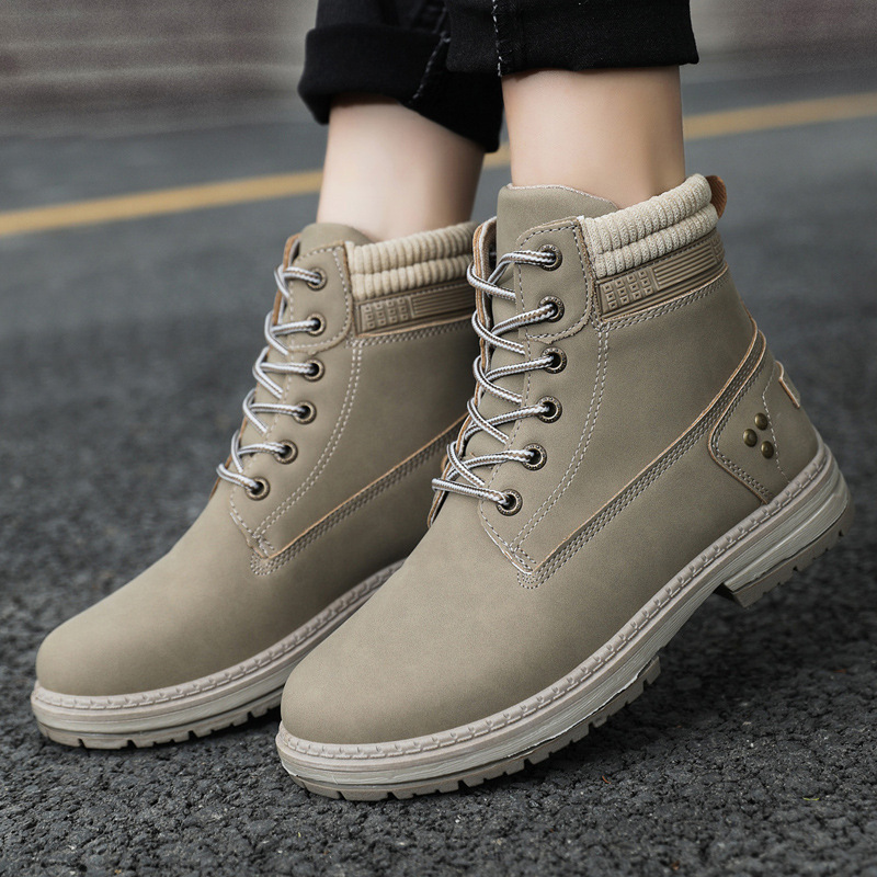 New Korean Martin boots extra large size cross-border foreign trade female boots outdoor platform autumn and winter boots all-matching boots