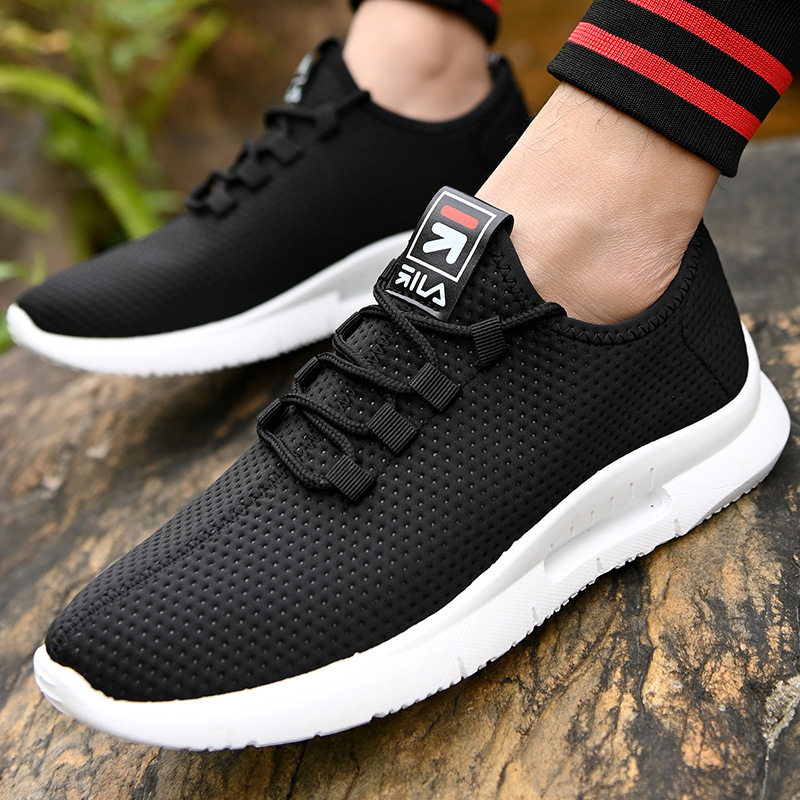 Summer new sports shoes men's breathable running shoes summer mesh surface mesh shoes casual non-slip korean fashion shoes