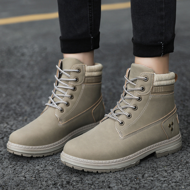 New Korean Martin boots extra large size cross-border foreign trade female boots outdoor platform autumn and winter boots all-matching boots