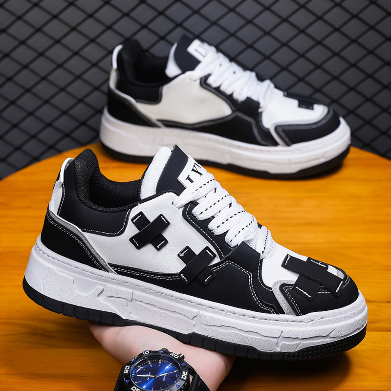 Spring new special-interest design Hong Kong style trendy bread shoes sports and leisure national fashion brand dad shoes skateboard shoes