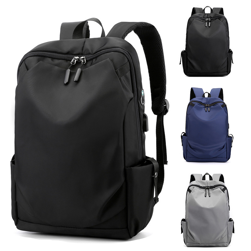 Waterproof student schoolbag travel backpack leisure laptop outdoor men's backpack usb rechargeable backpack