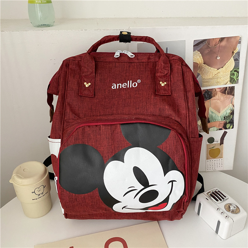 Multi-purpose mummy bag large capacity backpack fashion mom backpack baby diaper bag clipped button upgrade baby bag for mom