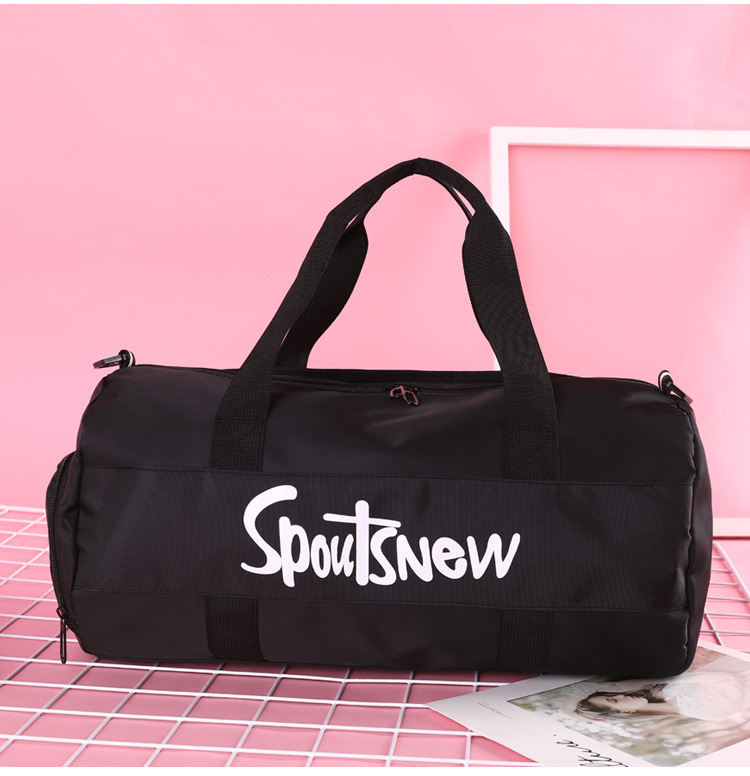 Cross-border new women's sports gym bag dry wet separation swim bag yoga bag spot supply short-distance travel bag