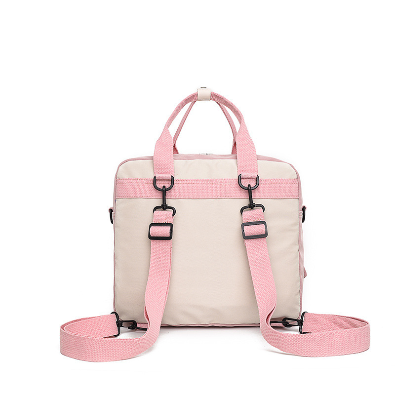 Partysu shoulder bag canvas bag women's messenger bag all-matching simple cloth bag student Japanese ins style bag