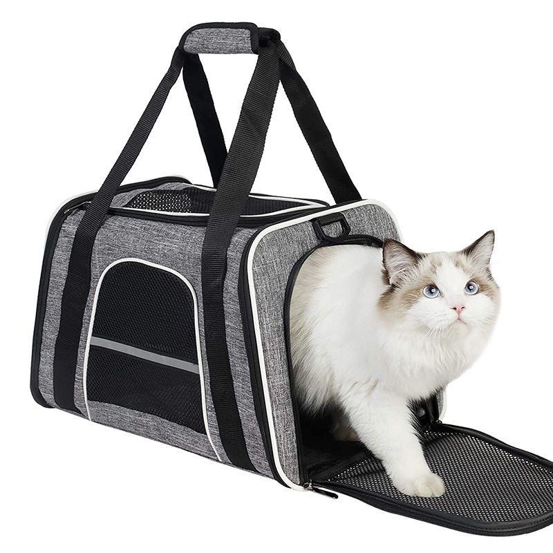 New Cat bag go out portable breathable pet bags for travel hand holding foldable pet bag multifunctional Dog BackPack