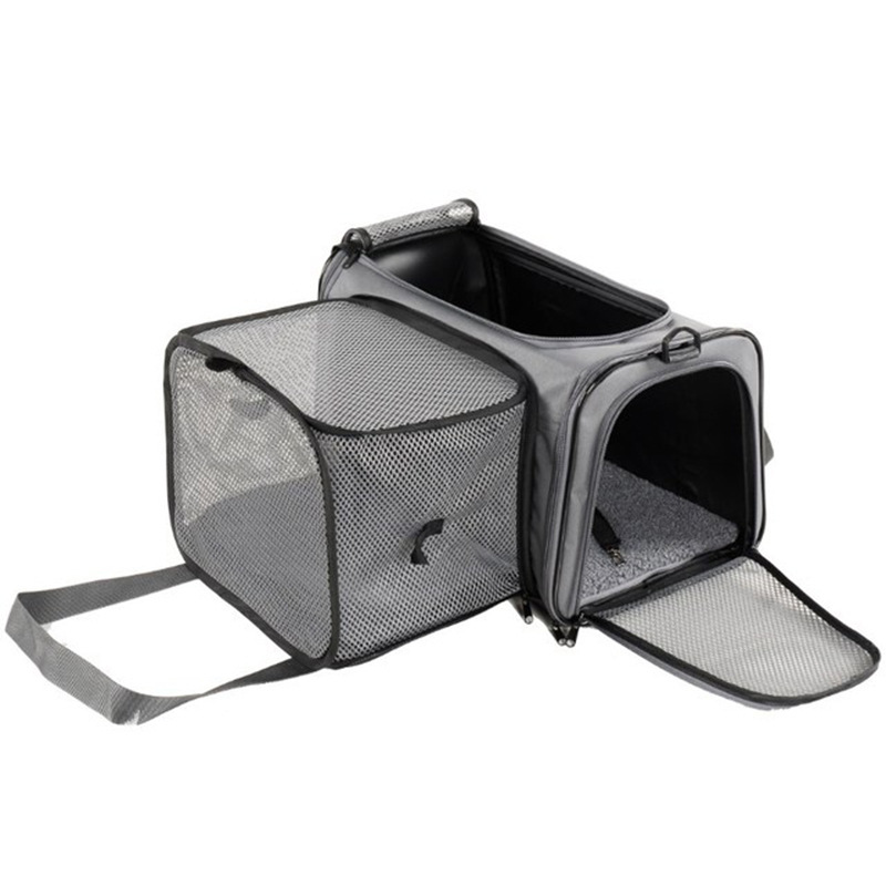 Customized pet diaper bag portable foldable cat backpack breathable portable cat bag large capacity wholesale