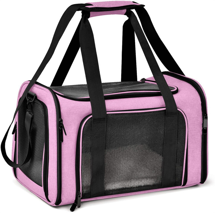 New Cat bag portable pet bag portable small dog bag foldable breathable cat backpack cat cage wholesale