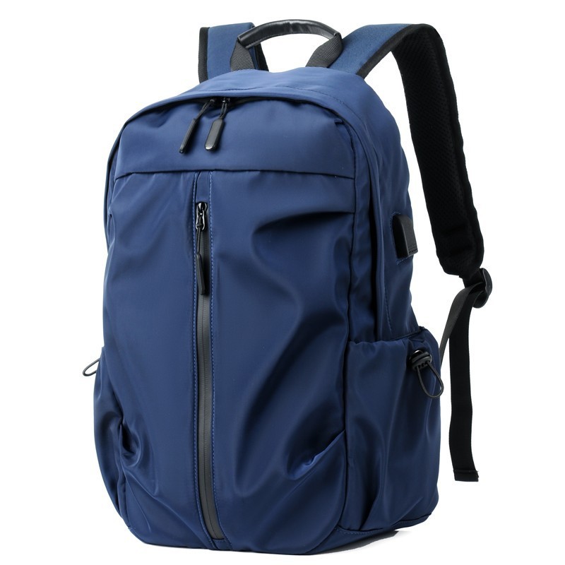 Casual backpack men's backpack travel fashion brand street European and American simple schoolbag fashion trendy computer bag travel